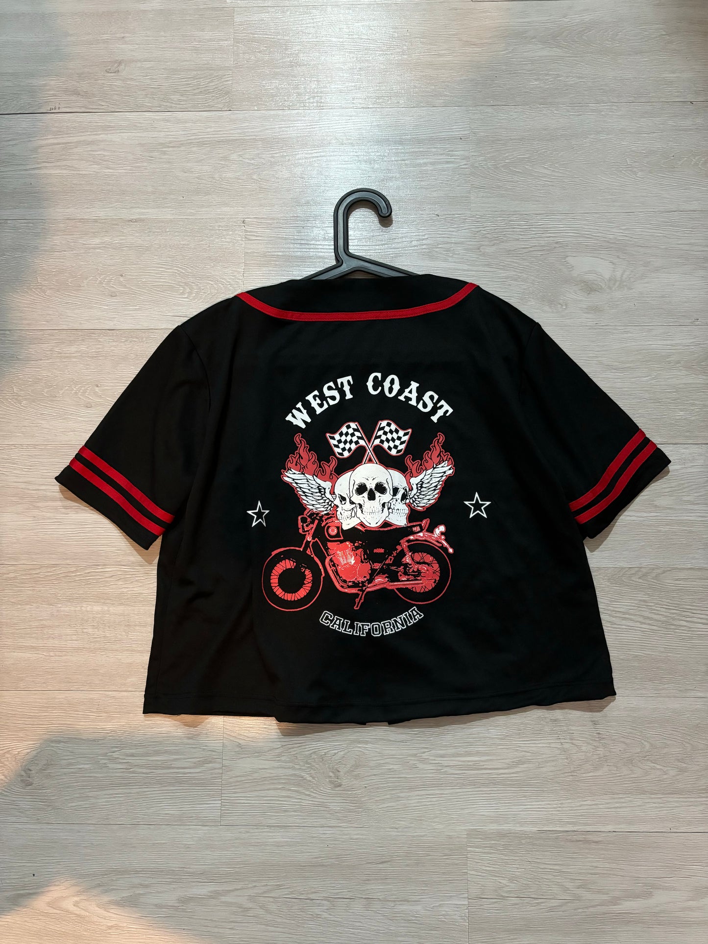 Crop Baseball Jersey