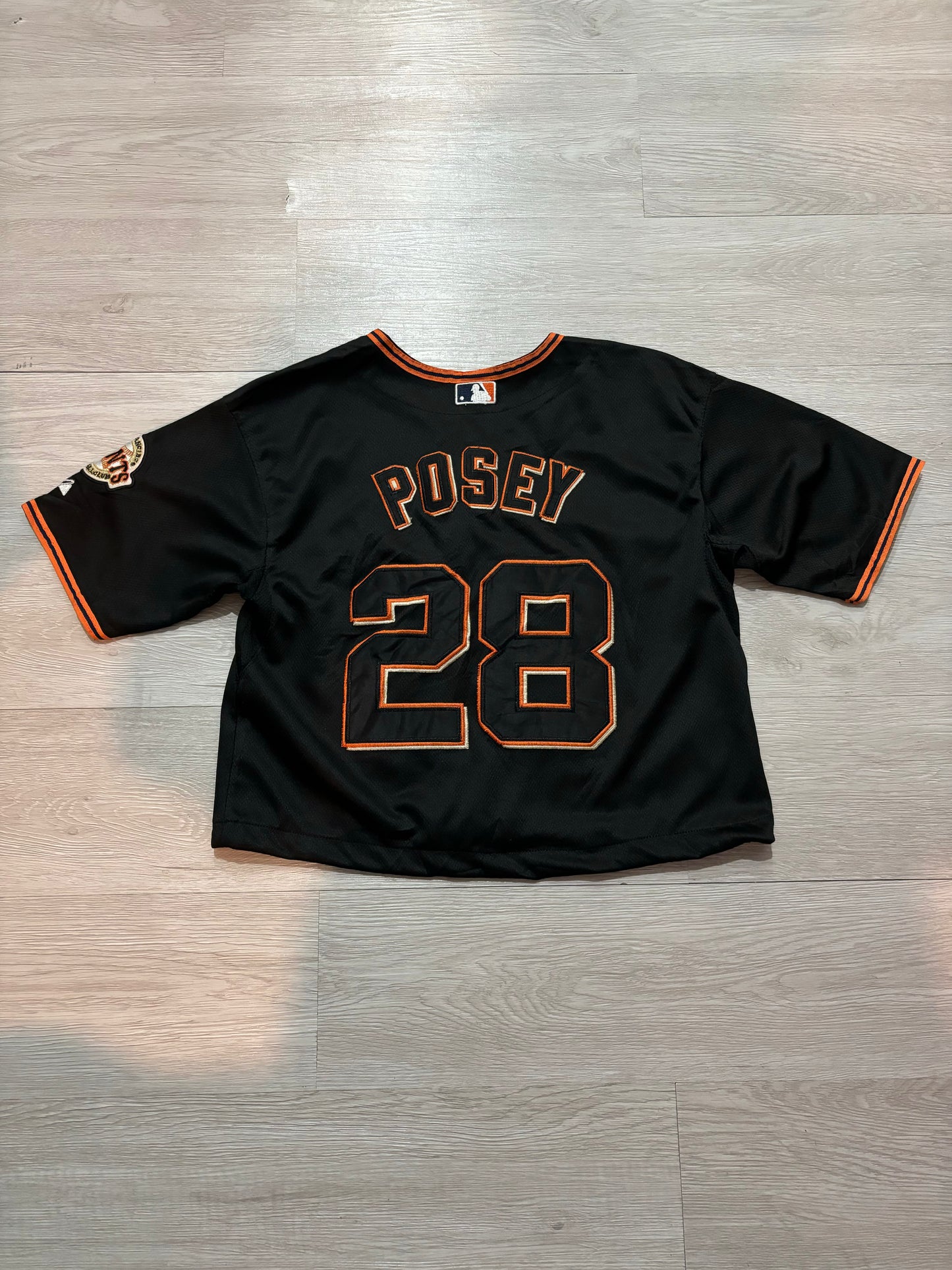 Crop Baseball Jersey