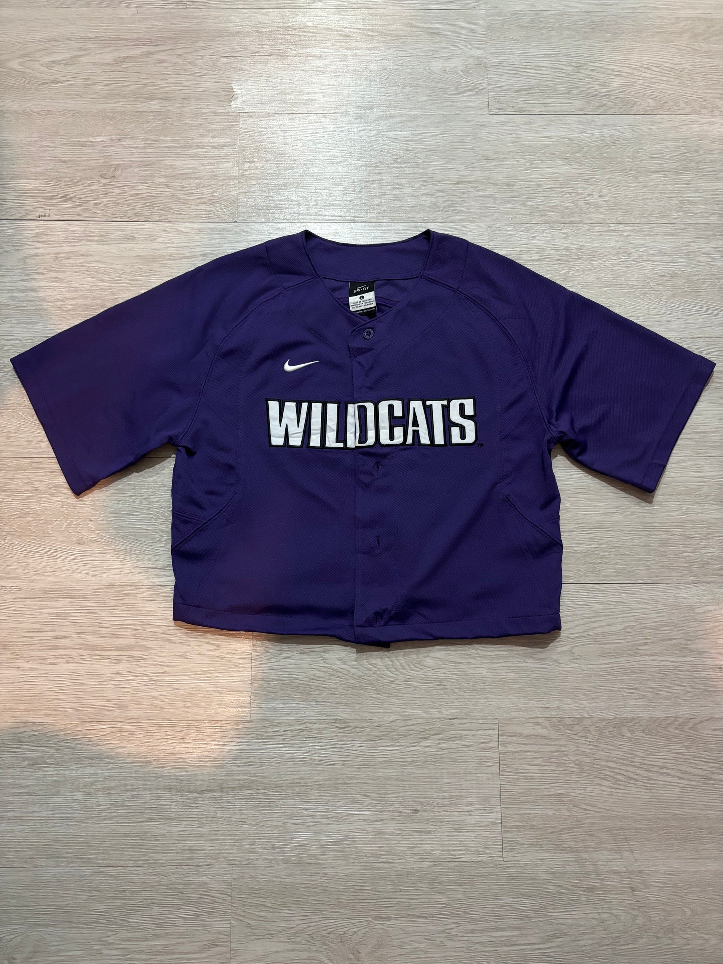Crop Baseball Jersey