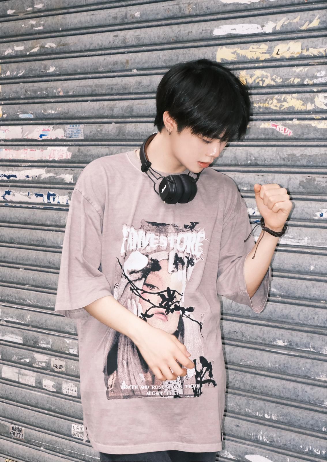 NG002 韓國Big Print Oversize T裇🇰🇷