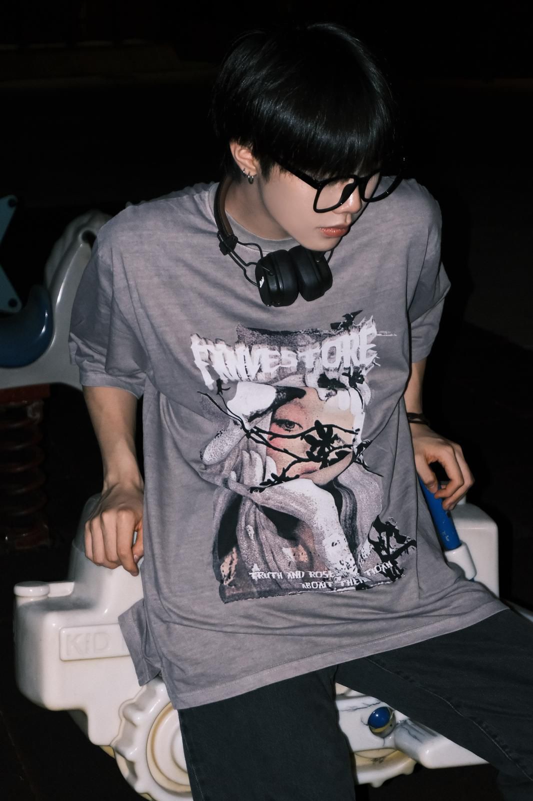 NG002 韓國Big Print Oversize T裇🇰🇷