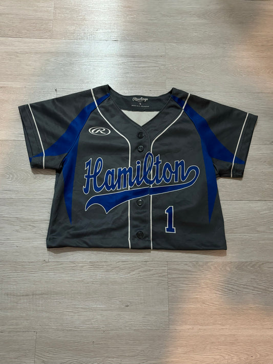 Crop Baseball Jersey