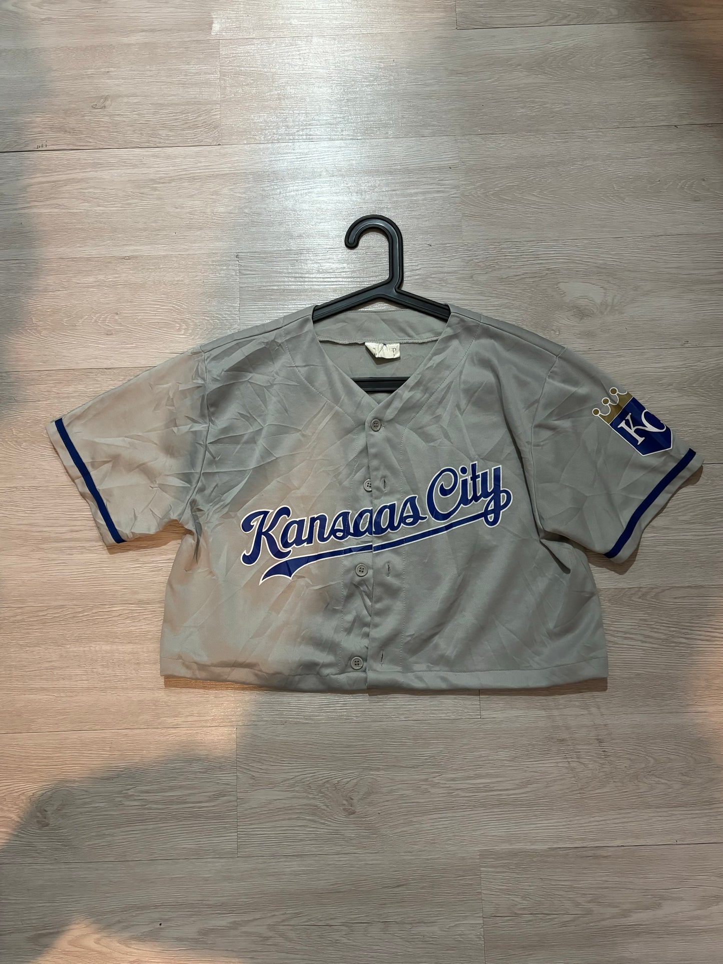 Crop Baseball Jersey