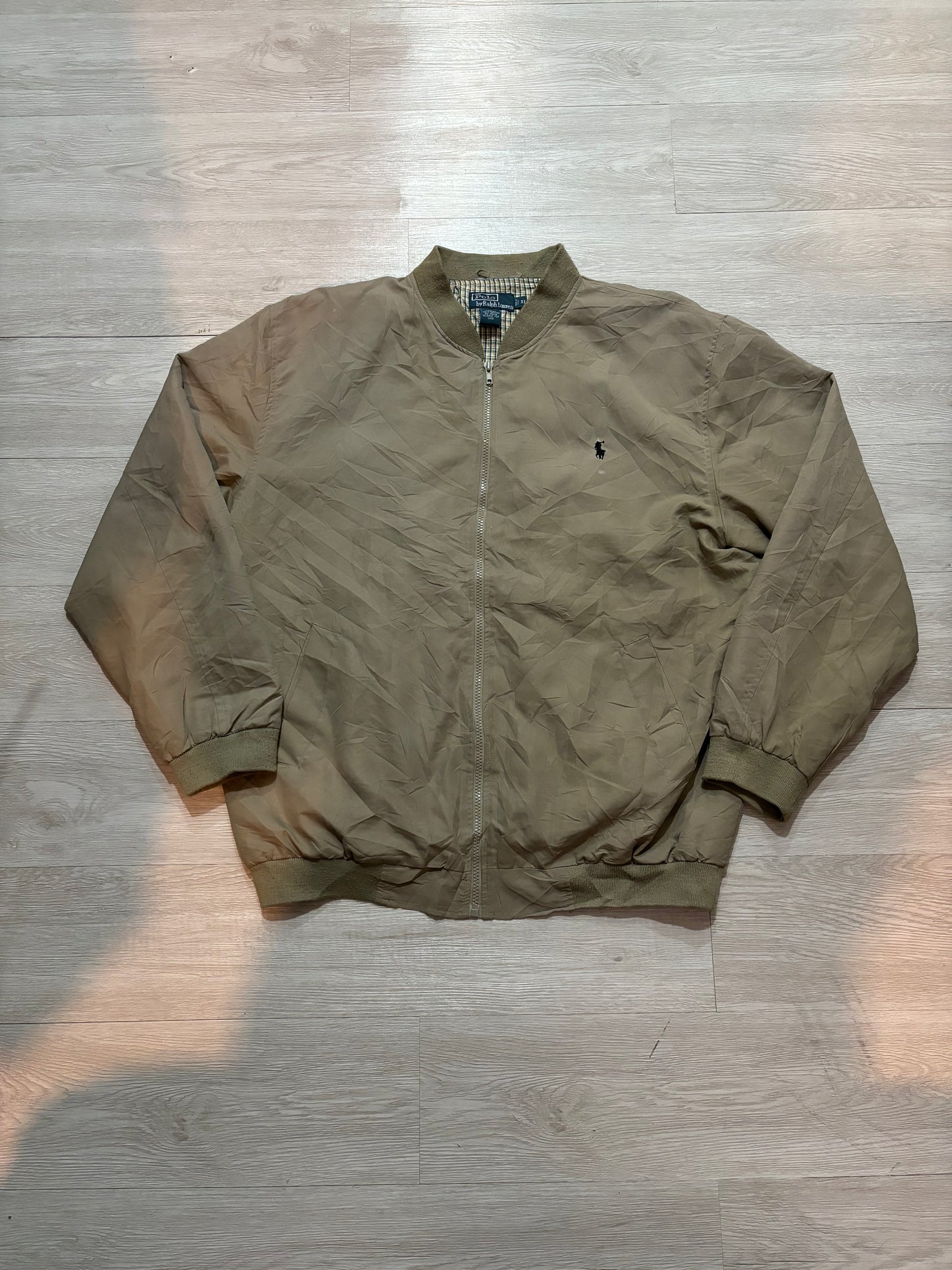 Polo Remake Jacket (灰啡圓領)