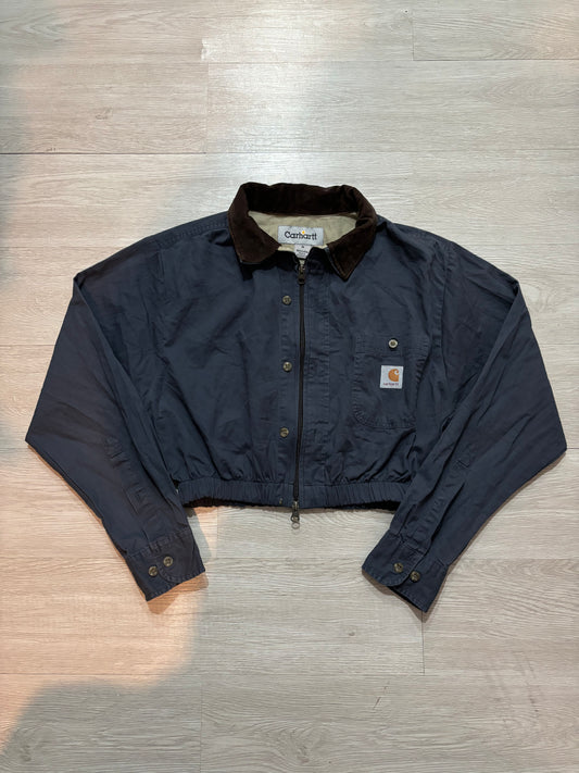 Carhartt Remake Crop Jacket (藍灰色)