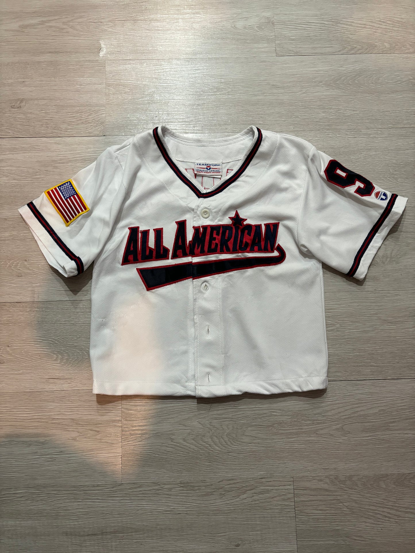 Crop Baseball Jersey
