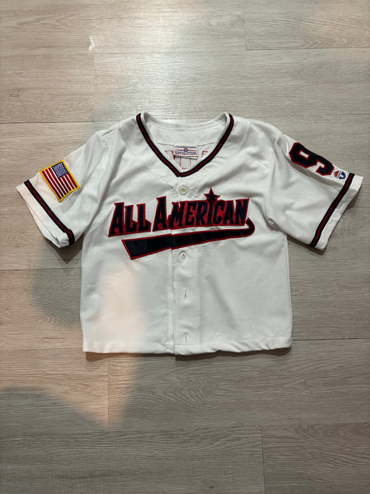 Crop Baseball Jersey