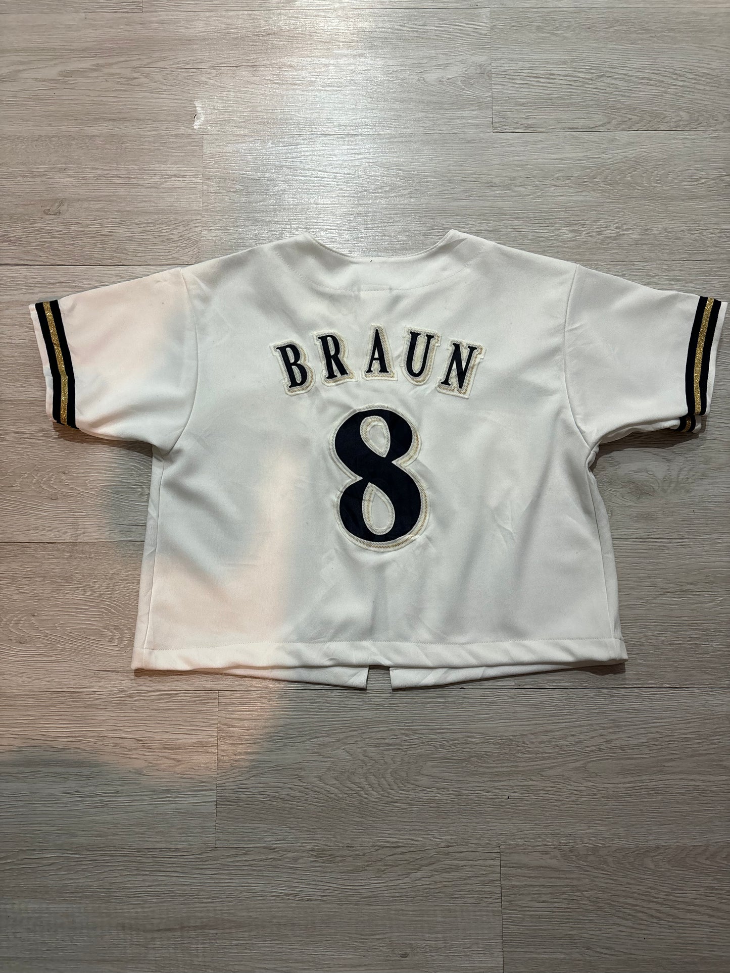 Crop Baseball Jersey