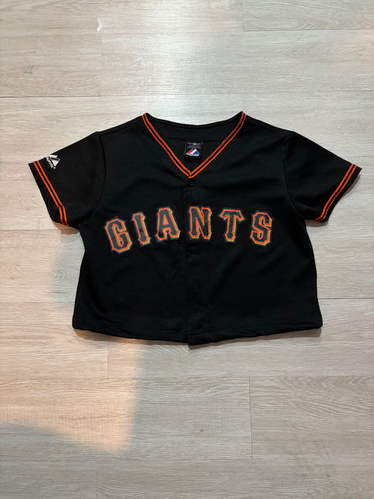 Crop Baseball Jersey
