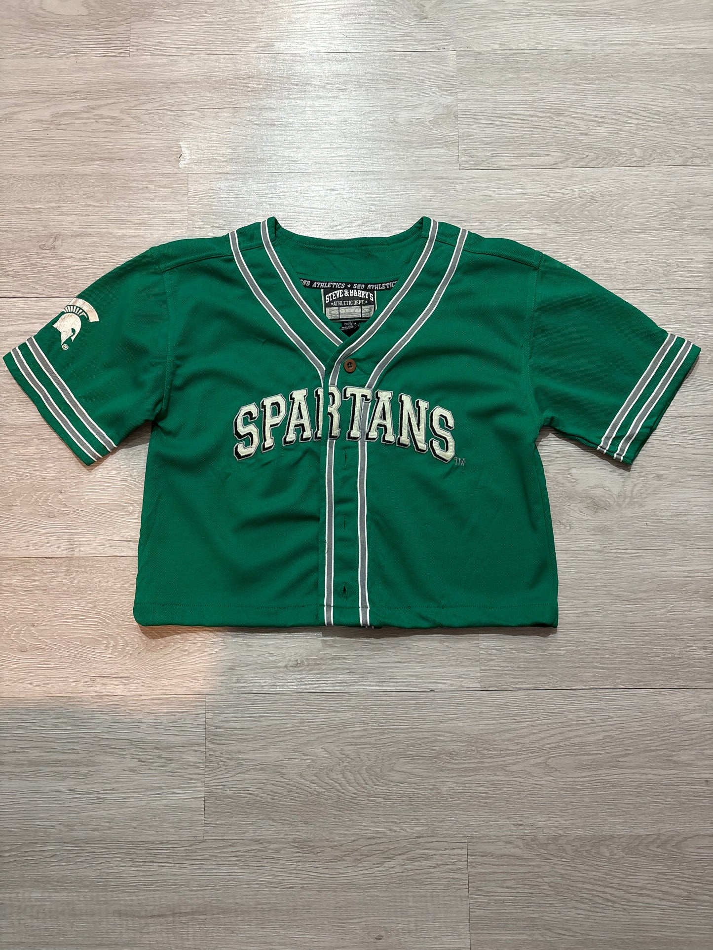 Crop Baseball Jersey