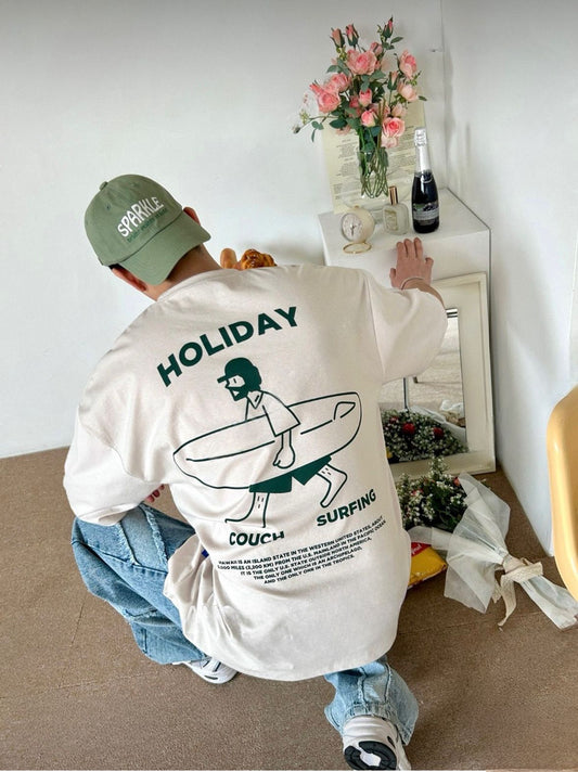 NG004 韓國Holiday衝浪T裇🇰🇷